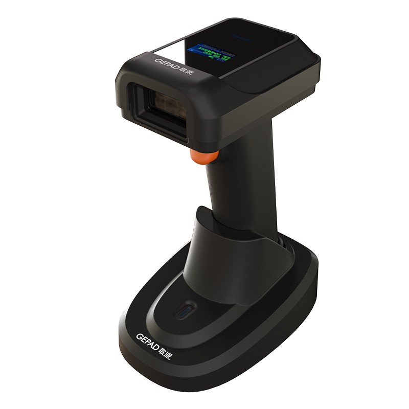歌派GT-2111DB 无线扫码枪 带显示屏 条码扫描二维码