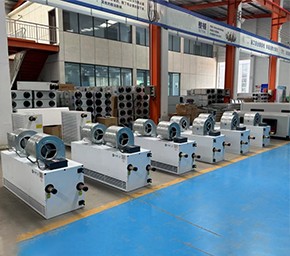 离心式热空气幕